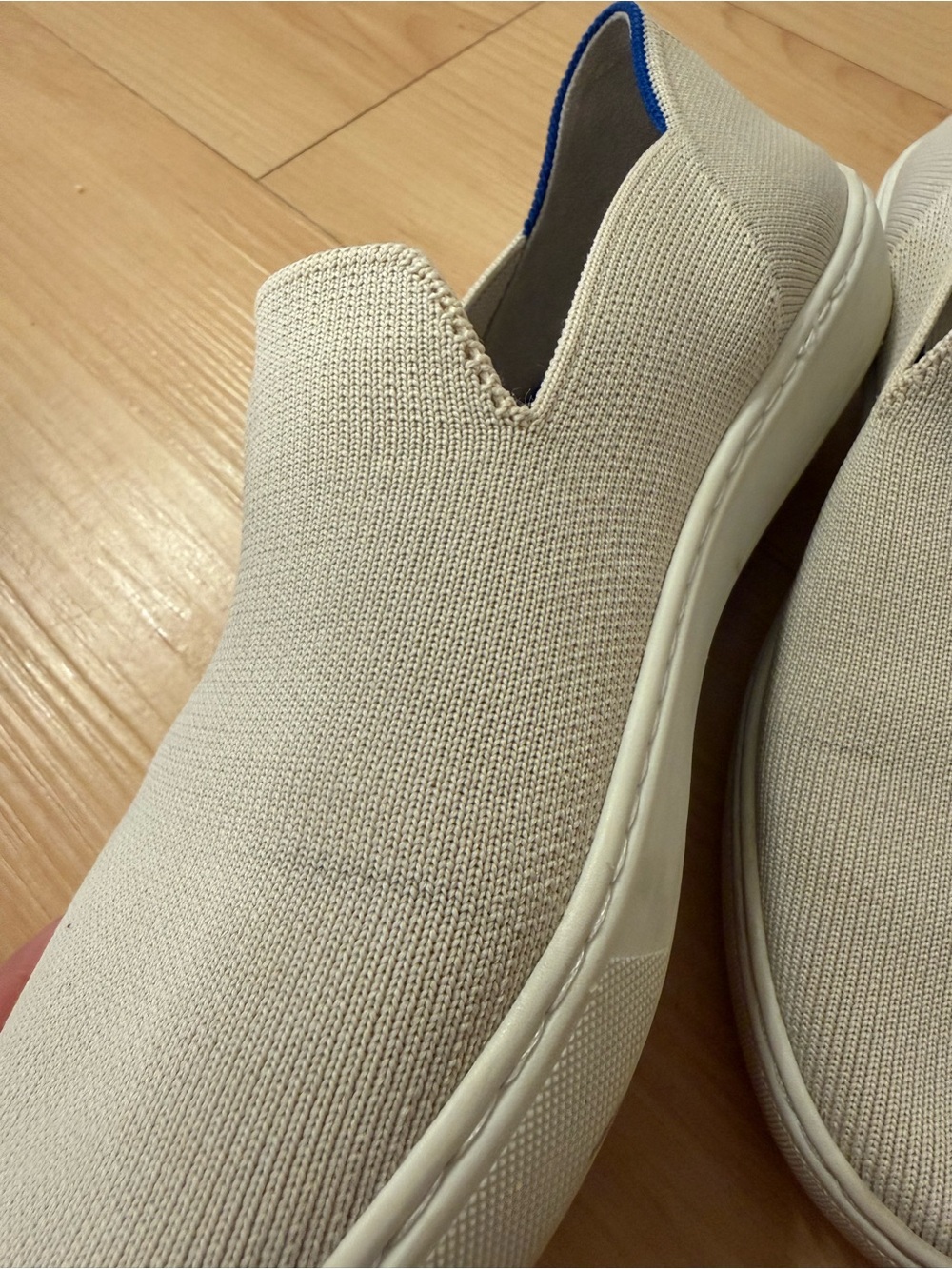 Rothy’s Slip-On Sneakers in Sand - Picture 5 of 6